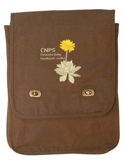 Panamint Daisy Canvas Field Bag – California Native Plant Society
