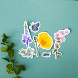 Coastal Dunes Sticker Set