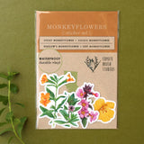 Monkeyflower Sticker Set