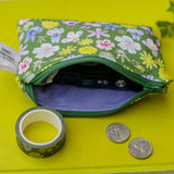 Vernal Pool Flora Zipper Pouch - Small