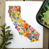 Wildflowers Across California - Print