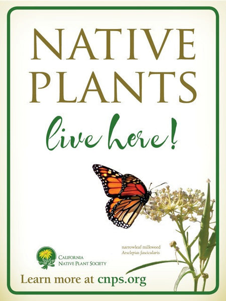 Native Plant Garden Sign – California Native Plant Society